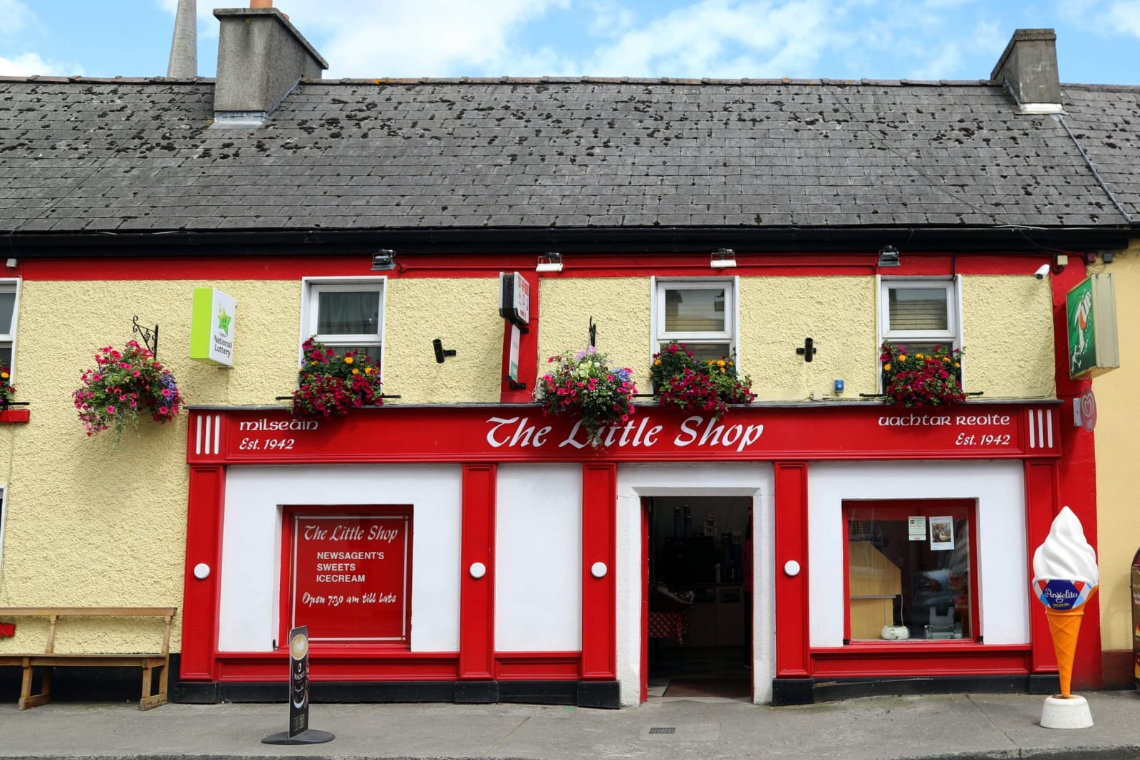 The Little Shop storefront in Bagenalstown, Co. Carlow